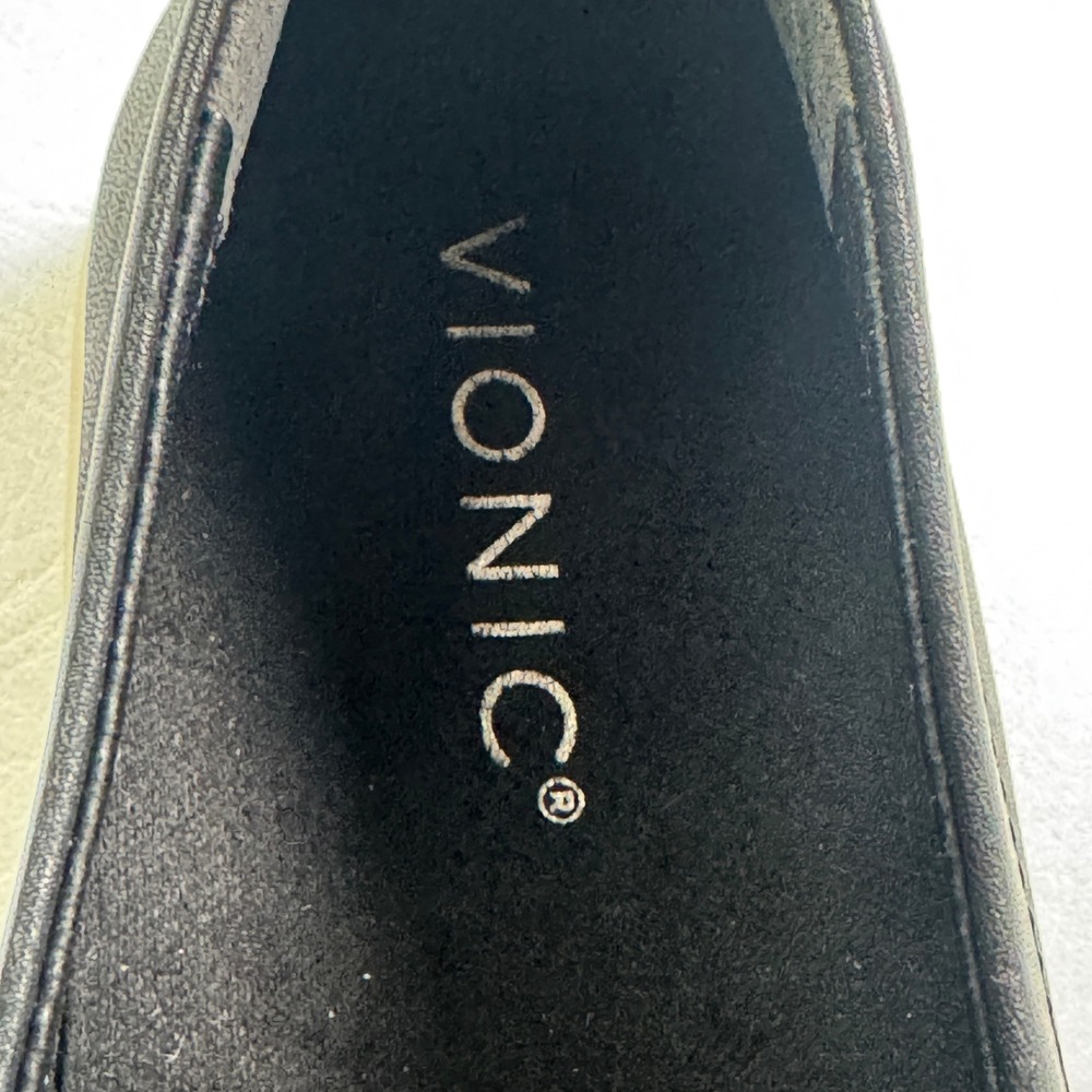 Vionic Uptown Womens 9 Black Leather Platform Penny Loafer Sneaker 609L2002 - Picture 13 of 16